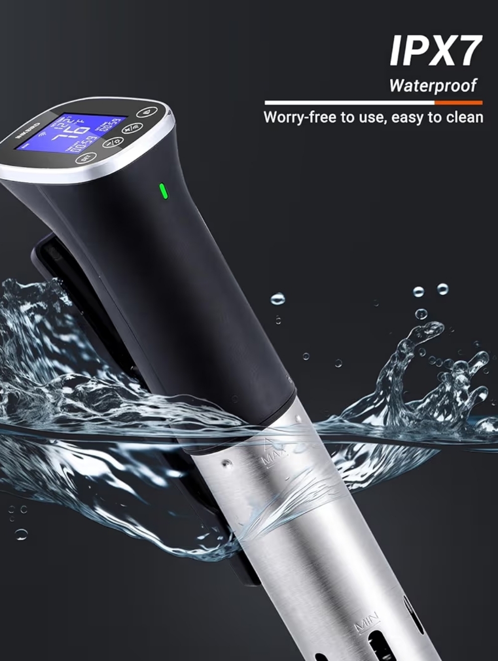 🔖NEW INKBIRD WIFI SOUS VIDE COOKER 1000W - Picture 2 of 7